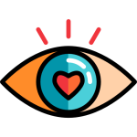 Blink hearts logo