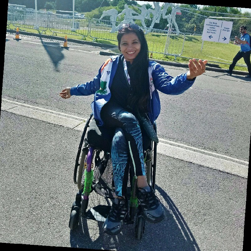 Meet para-athlete Suvarna Raj