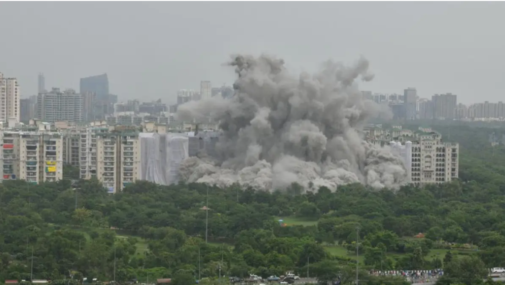 Noida Twin Towers Demolition Raises Health Concerns, How To Protect Against Dust And Air Pollution