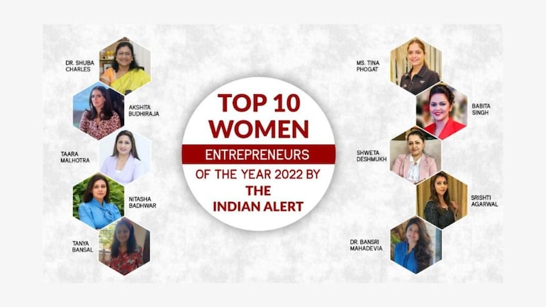 Top 10 women entrepreneurs of the Year 2022 by The Indian Alert