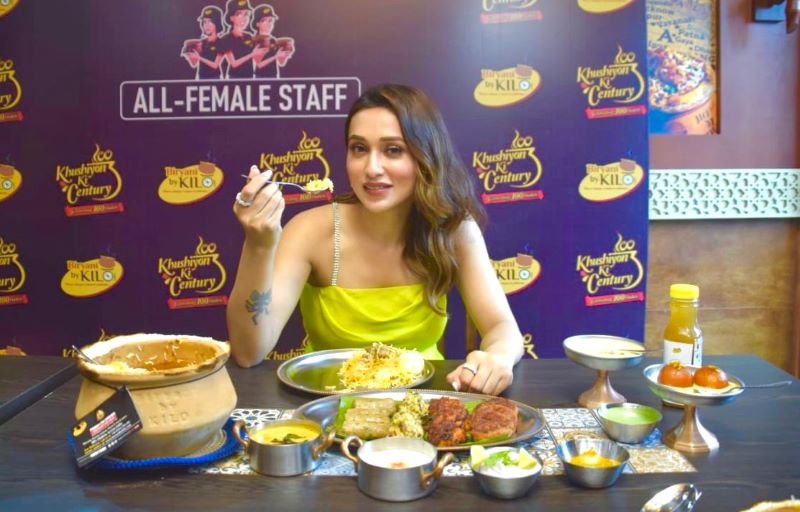 Mimi Chakraborty talks about women empowerment inaugurating all-women 100th outlet of Biryani By Kilo