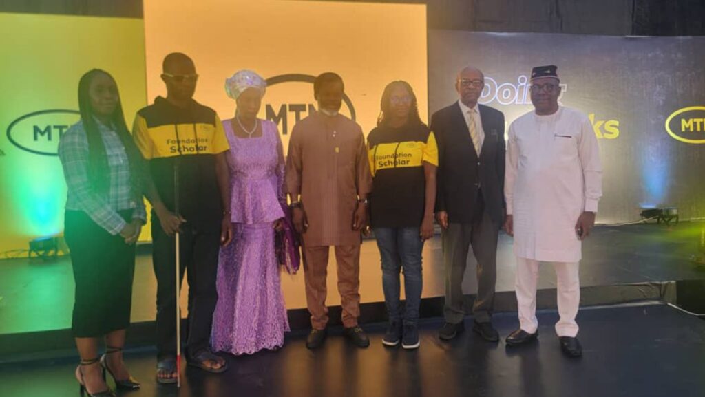 MTN Foundation awards scholarships to 360 blind, STEM Students