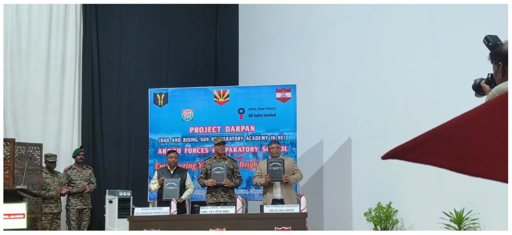 Indian Army partners with NIEDO, Coal India, and Oil India for educational initiatives